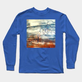 Greek Island Long Sleeve T-Shirt